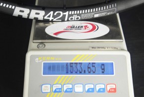 Laufradsatz Rennrad/Cross Disc DT Swiss 350 RR 421 28" Sapim CX-Ray 1535g